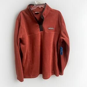 Columbia Mens Steens Mountain Half Snap II Size XL Fleece Pullover New Gorpcore